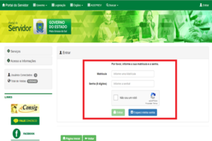 Portal Do Servidor Ms Como Emitir Contracheque Online